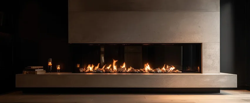 Gas Fireplace Ember Bed Design Services in Plainfield, Illinois