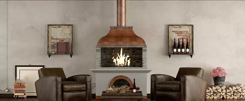 Thelin Hearth Products Providence Pellet Insert Fireplace Installation in Plainfield, IL