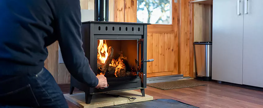 Open Hearth Wood Fireplace Installation in Plainfield, IL