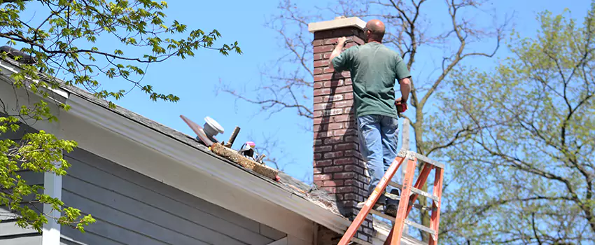 Vinyl and PVC Chimney Flashing Installation in Plainfield, IL